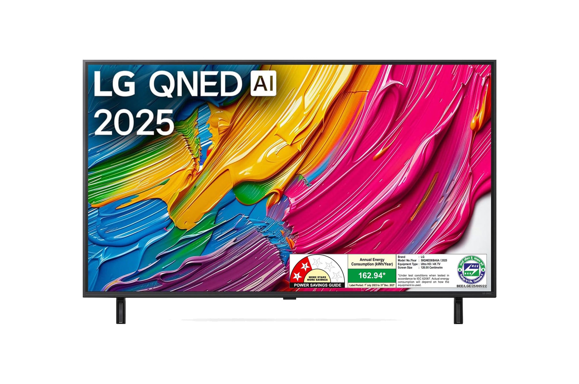 LG 126 cm (50 inch) QNED AI Smart TV - 50QNED8BA6A | LG India