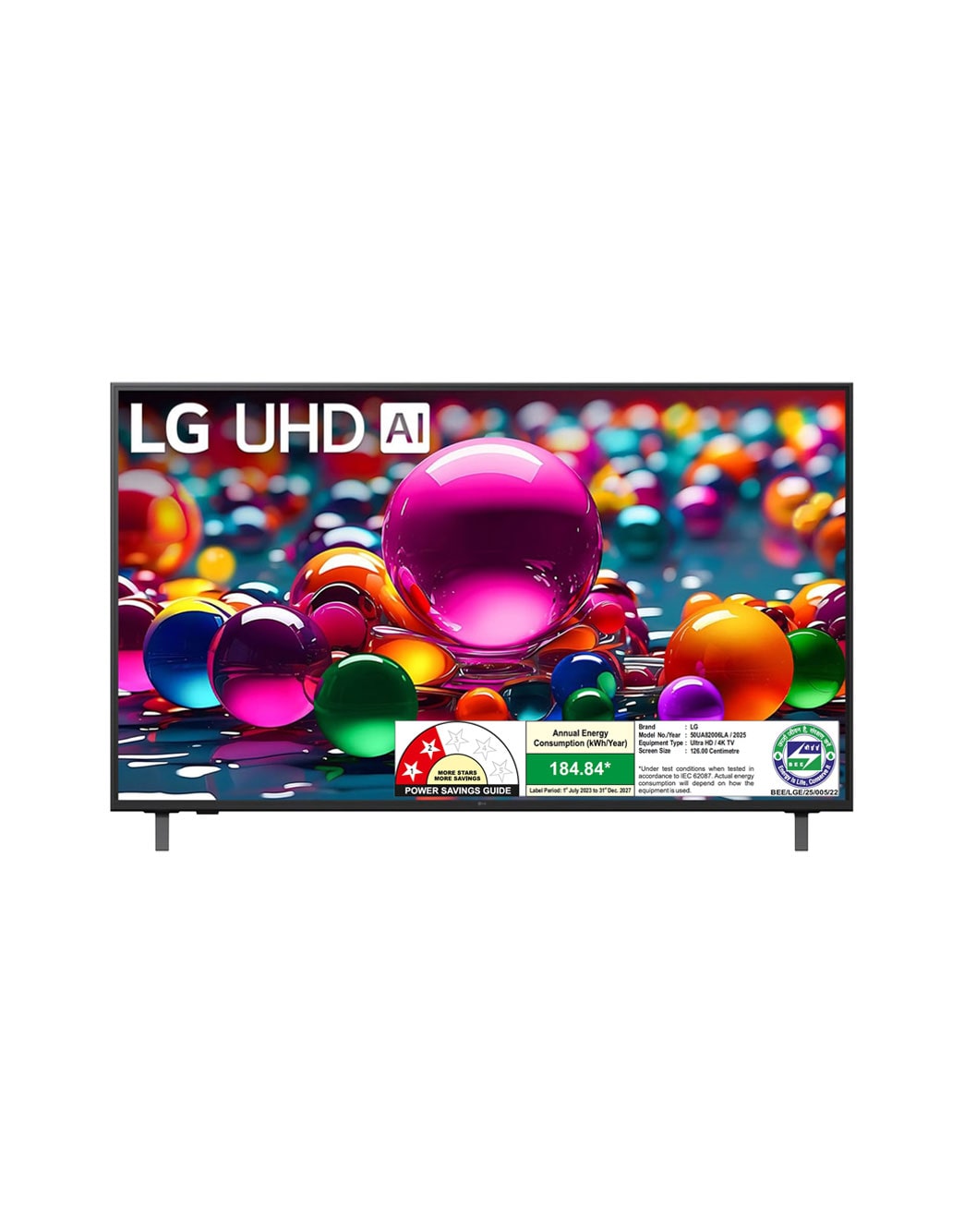 Buy 126cm (50 inch) UHD AI 4K Smart TV – 50UA82006LA | LG IN