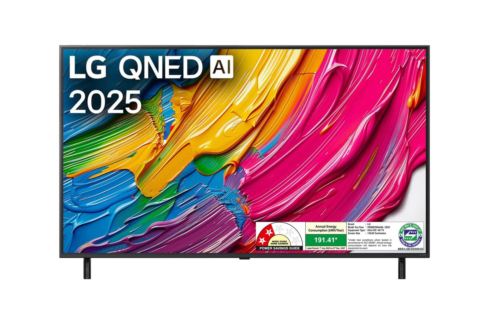 LG 55QNED8AA6A QNED front view