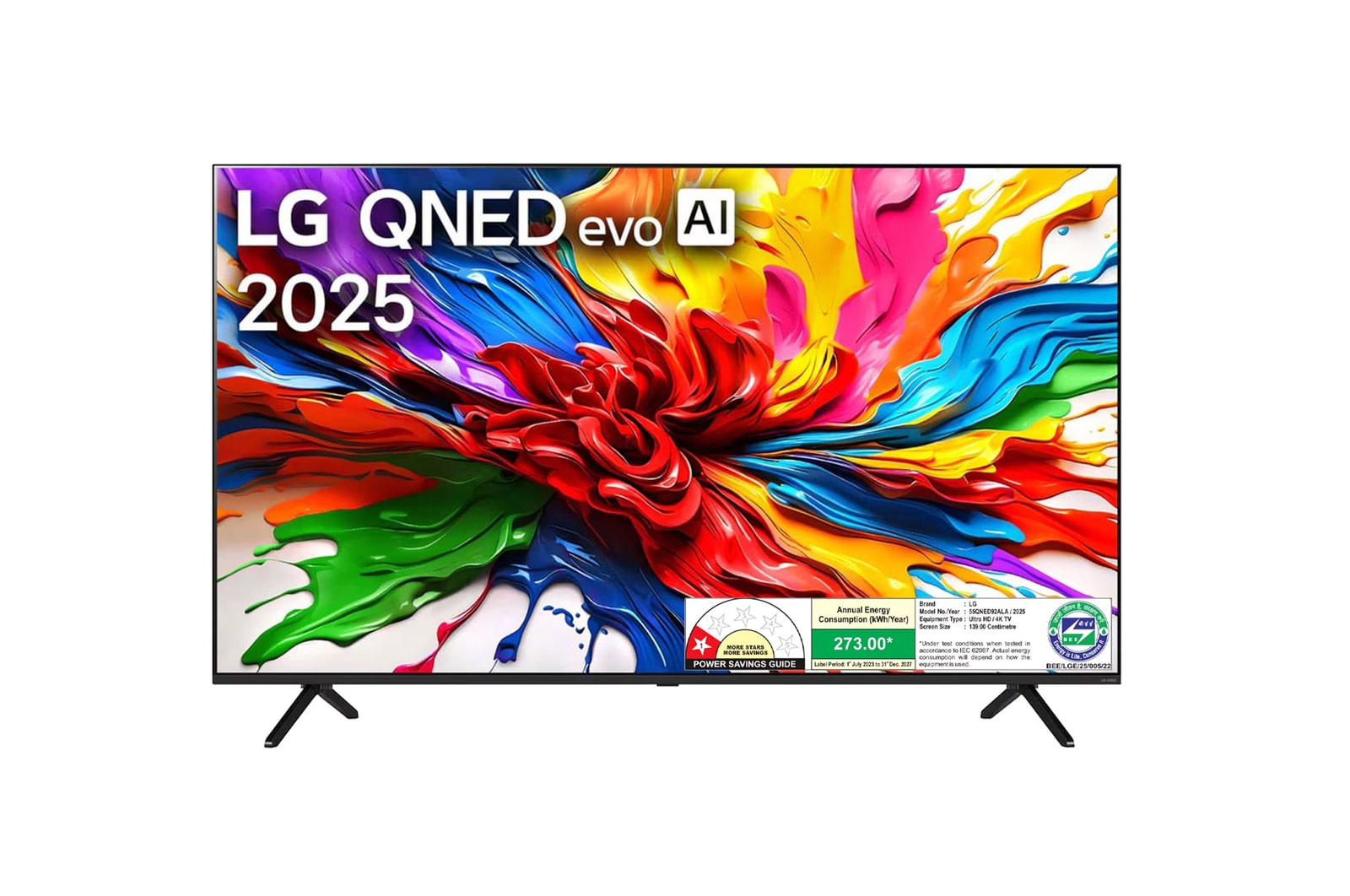 LG 55QNED92ALA QNED front view