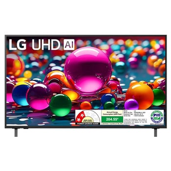 LG 55UA83506LA 4K UHD TVs front view
