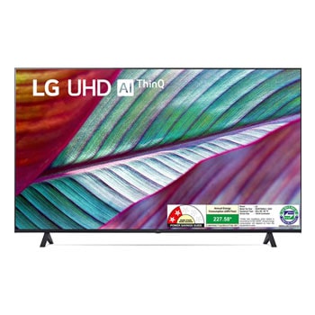LG 55UR75006LC 4K UHD TVs front view