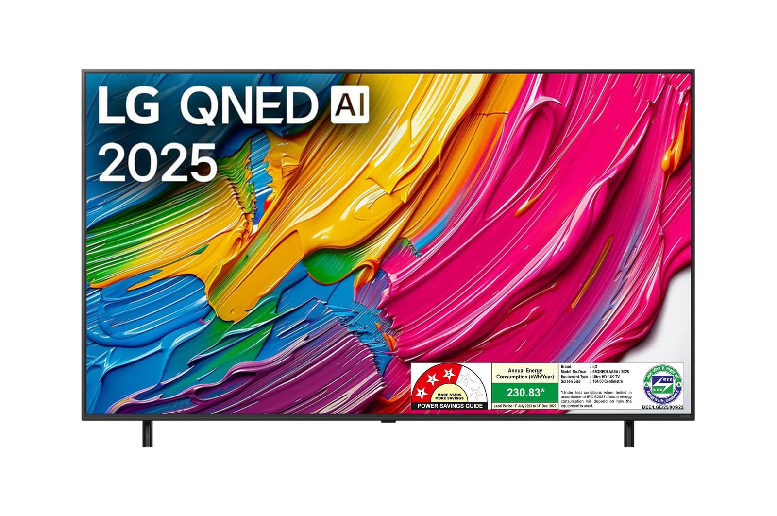 LG 65QNED8AA6A QNED front view