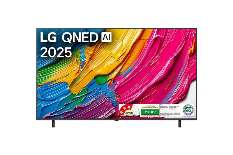 LG 65QNED8BA6A QNED front view