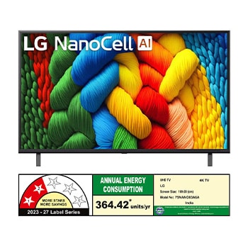 LG NanoCell NANO80 TV.