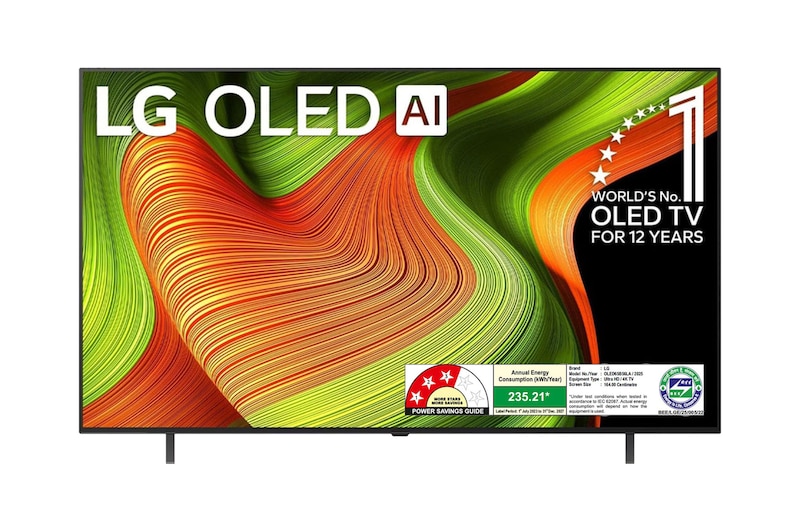 LG OLED65B56LA OLED front view