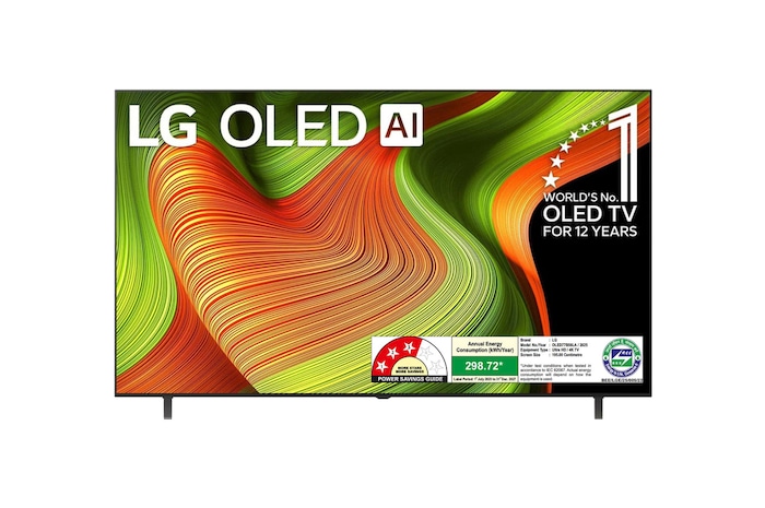 LG oled77b56la oled Front View