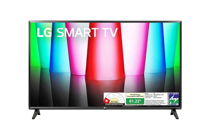 LG 32LQ576BPSA Smart TVs front view