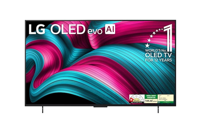 LG OLED42C54LA OLED evo front view