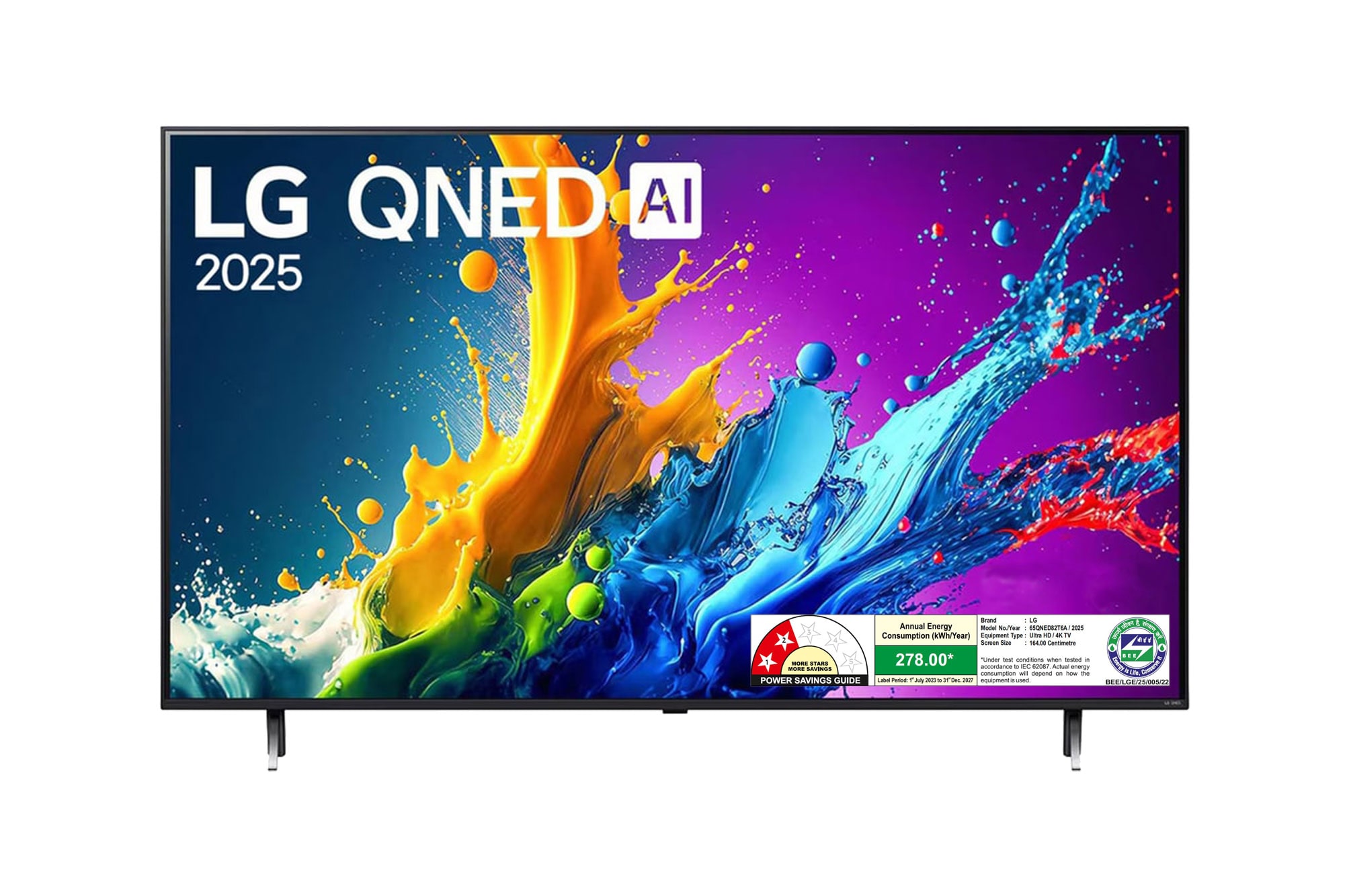 Shop 164cm 164 cm (65) QNED Smart TV – 65QNED82T6A | LG IN