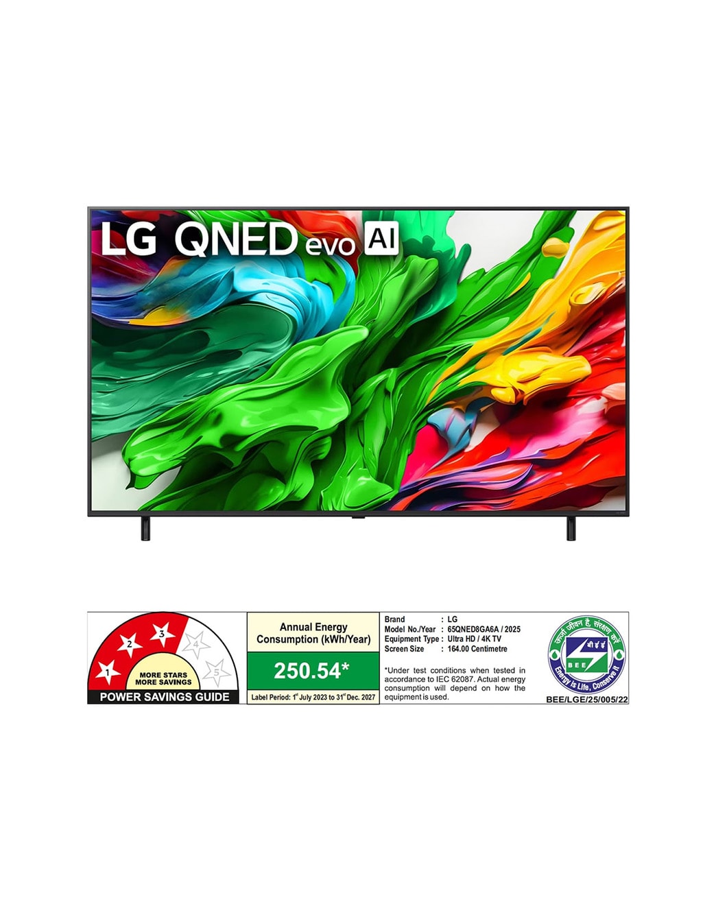 LG 164cm (65 ) 4K MiniLED Smart TV - 65QNED8GA6A | LG India
