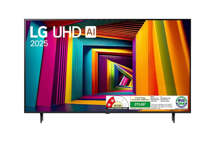 LG 65UT90406LB 4K UHD TVs front view