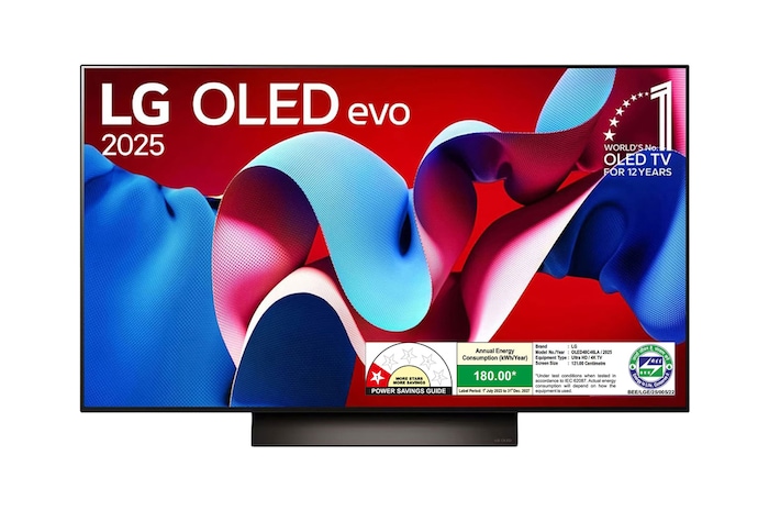 LG OLED48C46LA OLED front view