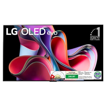 LG OLED55G3PSA OLED evo front view