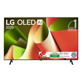 LG OLED65B46LA OLED front view