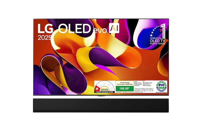 LG OLED65G46LA OLED front view
