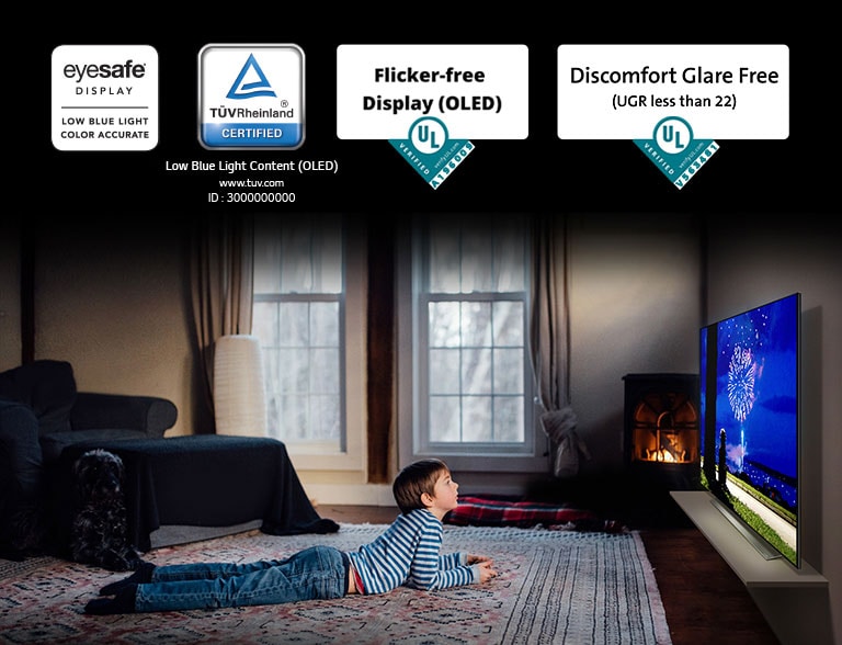 LG OLED83C1PTZ Eye Comfort