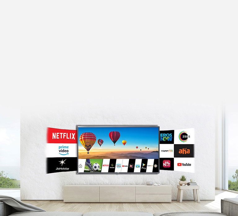 Live Smarter with LG Smart TV1