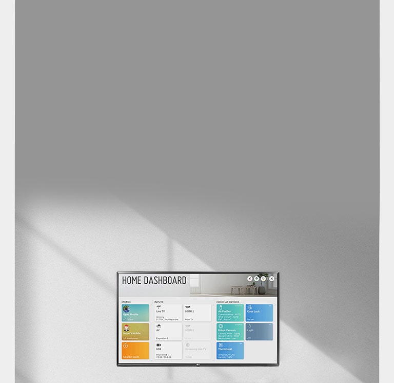 LG 32LM563BPTC Home Dashboard