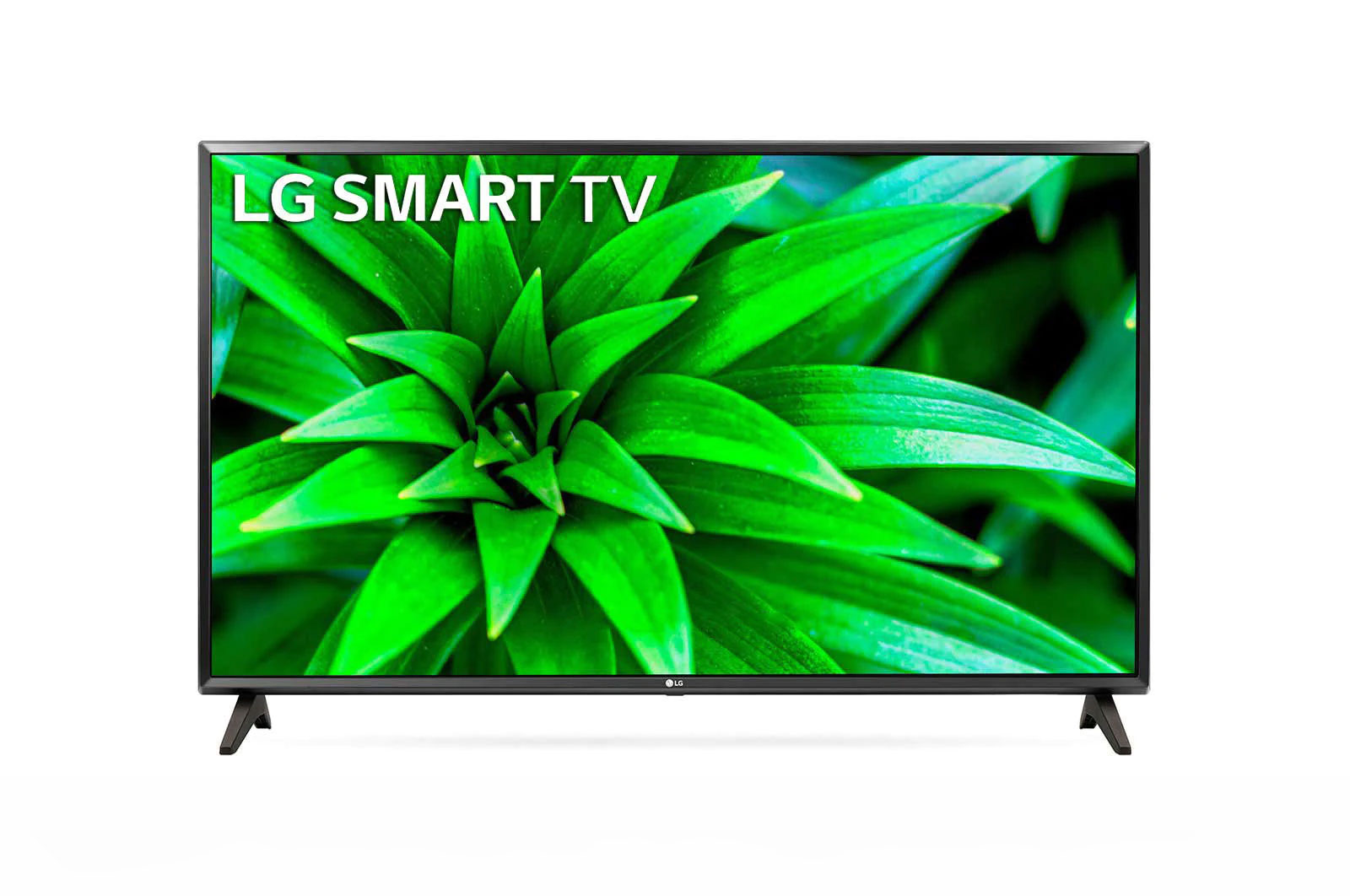 Front view of LG 80 cm (32) Smart TV (LM56) with Quad Core Processor, Smart AI, Dolby Audio™, Active HDR, HD 32LM563BPTC