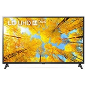 LG UHD TV  UQ75 43 (108cm) 4K Smart TV | WebOS | ThinQ AI | Active HDR, 43UQ7550PSF