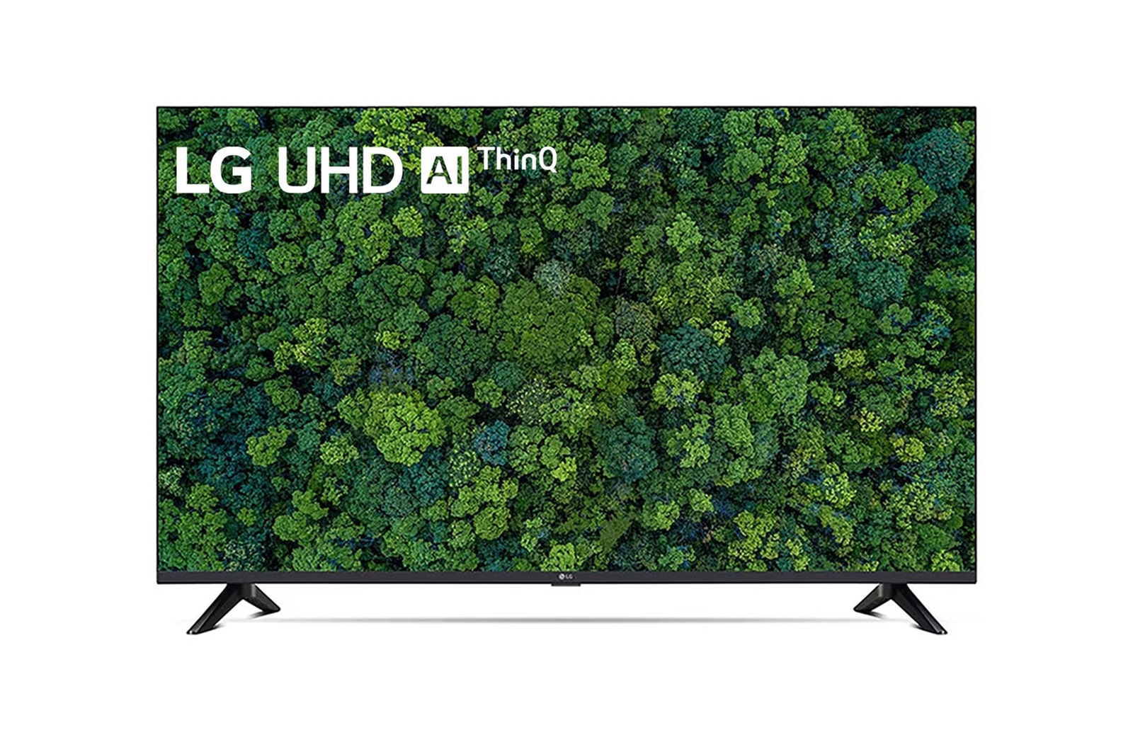 LG 43ut73006la 4k uhd tvs front view