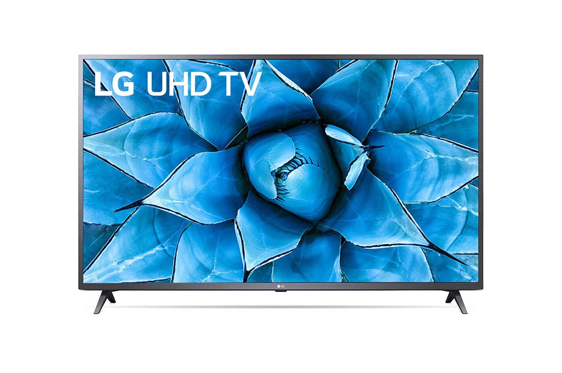 LG 55UN7350PTD 4K UHD TVs front view