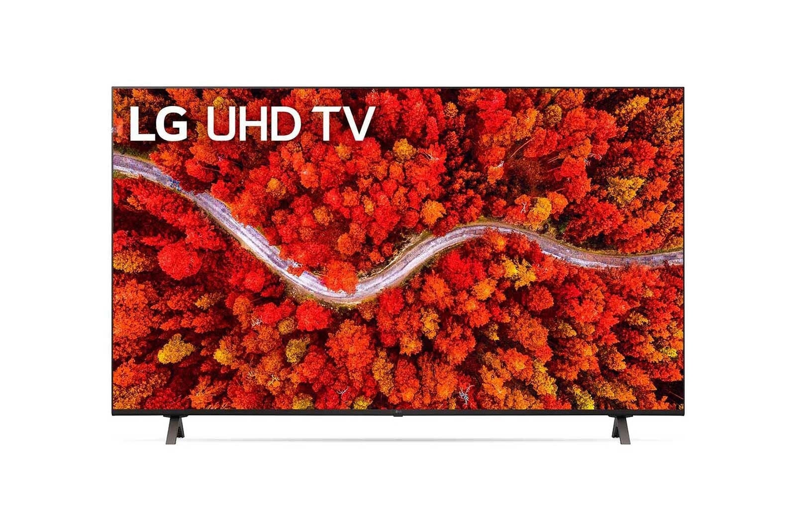 LG 55UP8000PTZ 4k uhd tvs Front View