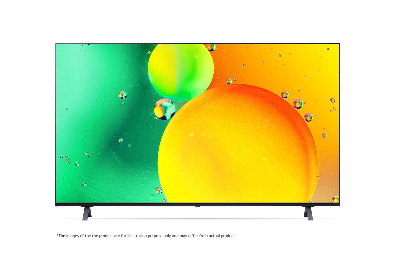 LG 164 cm (65) NanoCell TV (NANO73) with α5 Gen5 AI Processor 4k, Active HDR, ThinQ AI, Smart AI, 65NANO73SQA