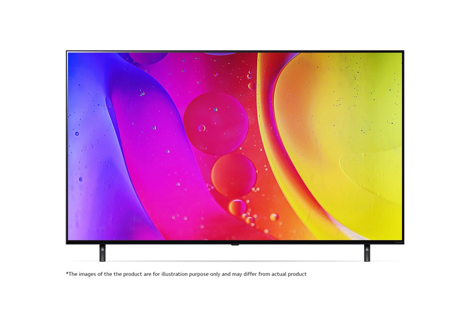 LG 164 cm (65) NanoCell TV (NANO80) with α5 Gen5 AI Processor 4K, ThinQ AI, HGiG Mode, 65NANO80SQA