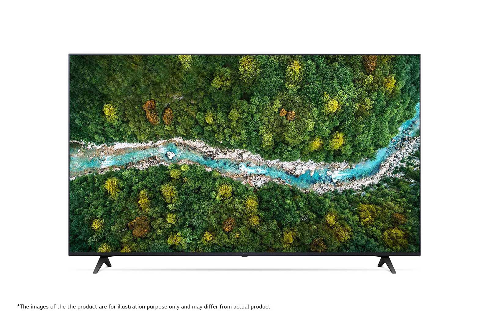LG 108 cm (43) UHD TV (UP77) with Quad Core Processor 4K, Active HDR, HDR 10 Pro, HLG mode, Smart AI, 60 Hz Refresh Rate, 65UP7720PTY
