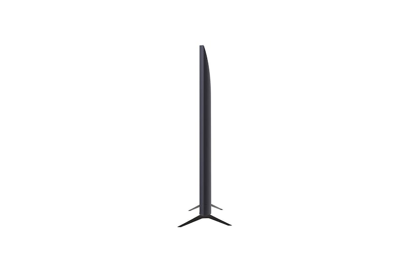 Side view of LG UHD TV, UT80