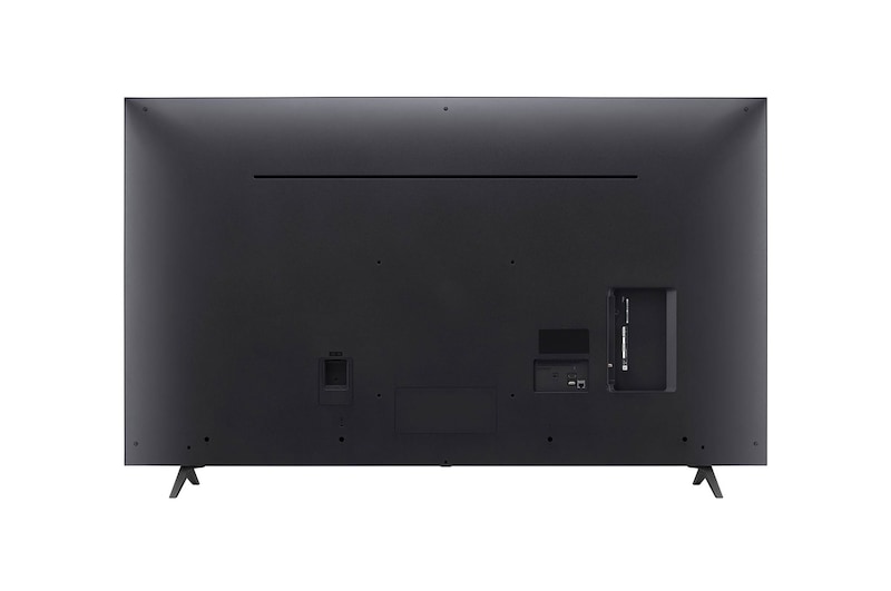 Rear view of LG UHD TV, UT80