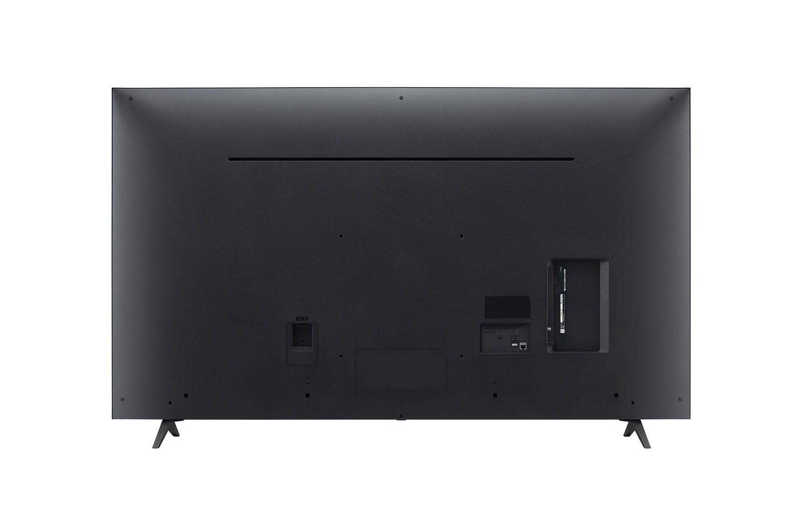 Rear view of LG UHD TV, UT80