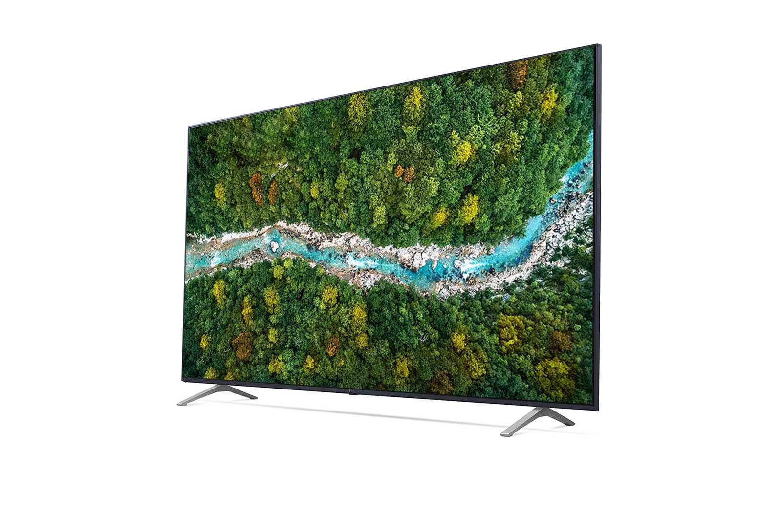 LG 177 cm (70) 4K UHD TV (UP77) with Quad Core Processor 4K, Dolby Atmos, Active HDR, Smart AI, 60 Hz Refresh Rate, 70UP7750PTZ