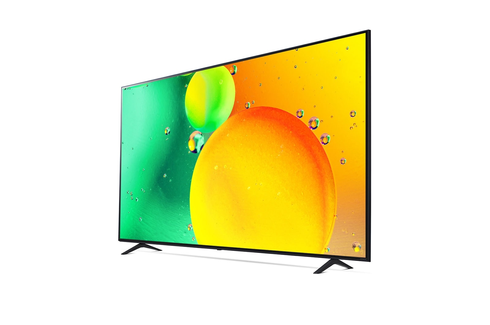 LG 189 cm (75) NanoCell TV (NANO75) with α5 Gen5 AI Processor 4k, ThinQ AI, Active HDR, Smart AI, 75NANO75SQA