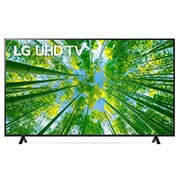 LG 75UQ8040PSB Ultra Big TV Front View