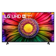 LG 75UR8040PSB Ultra Big TV Front View