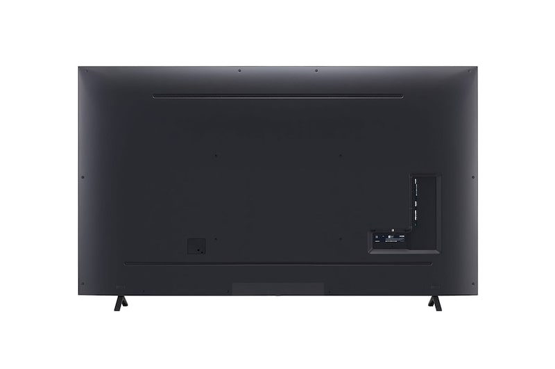 Rear view of LG UHD TV, UT80