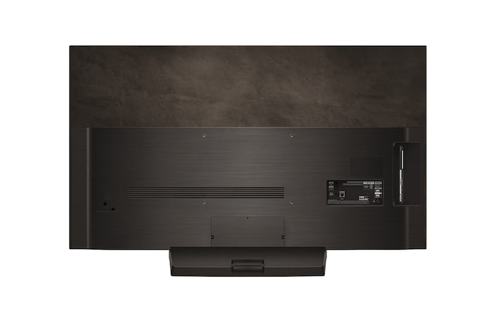 Rear view of LG OLED evo TV, OLED C4