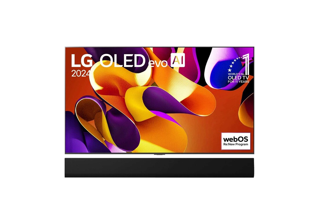 LG OLED65G46LA OLED front view