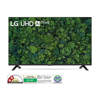 LG 43UT73006LA 4K UHD TVs front view