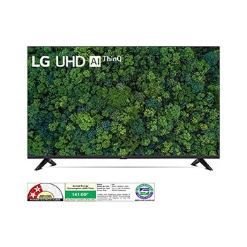 LG 43UT73506LA 4K UHD TVs front view