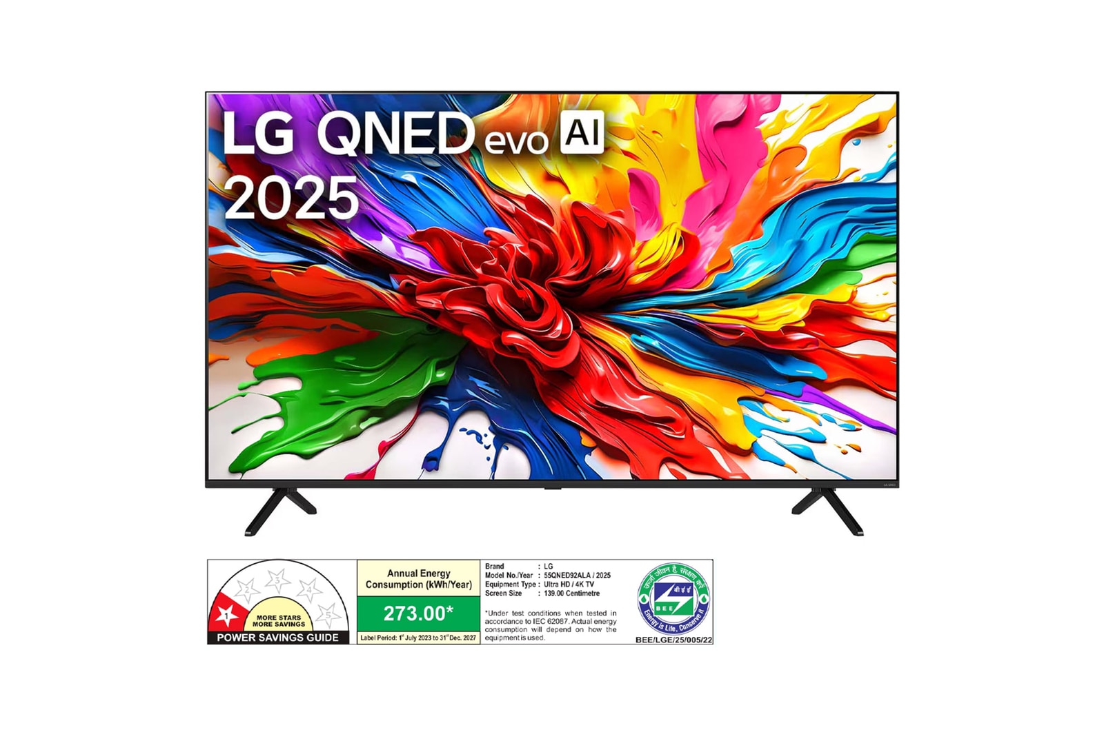 LG 55QNED92ALA QNED front view