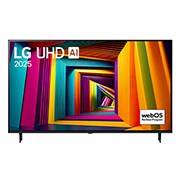 LG 43UT90506LB 4k uhd tvs front view