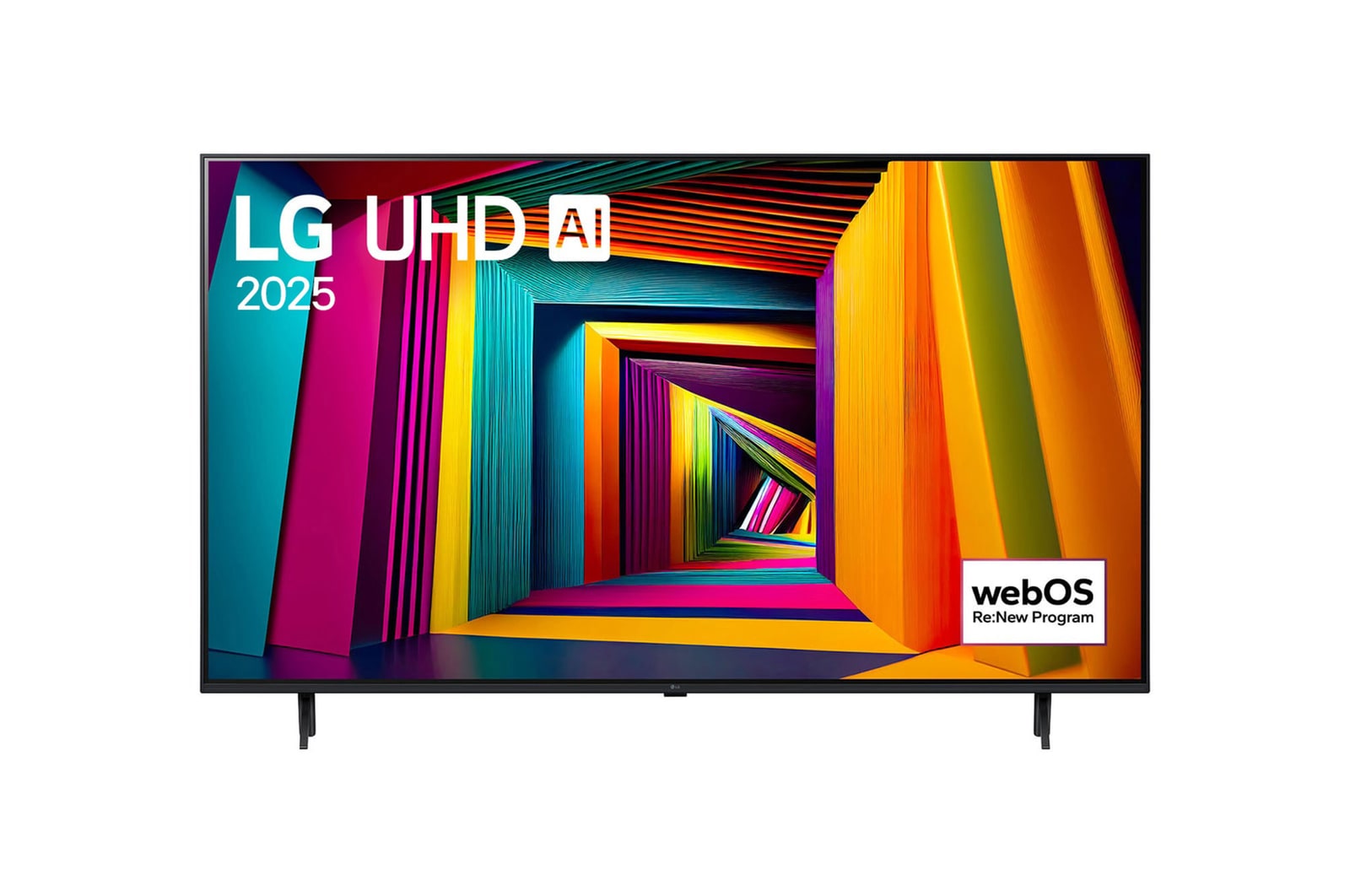 LG 65UT90506LB 4k uhd tvs front view