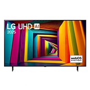 LG 75UT90506LB 4k uhd tvs front view