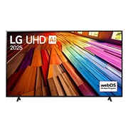 LG 86UT80506LA 4k uhd tvs front view
