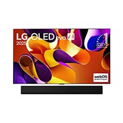 LG OLED77G46LA OLED front view
