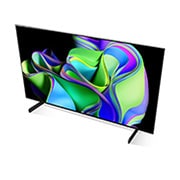 LG OLED evo C3 195 cm (77) 4K Smart TV | TV Wall Design | WebOS | Dolby Vision, OLED77C3PSA